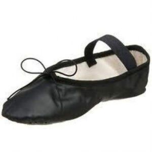 Angelo Luzio 201A Adult Size 7M (Fits 9) Black Tiler Full Sole Ballet Shoe